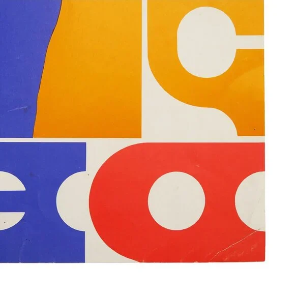 1969 Pop Art Lithograph Poster – “Deja-Vu” by Bob G.H. McKendrick, Mime Portrait - Picture 6 of 10